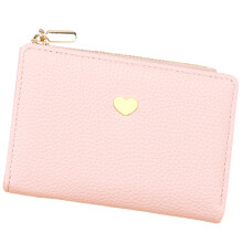 Bifold clutches portemonnee, minimalistische-Roze