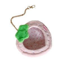 Sac de présentation transparent avec porte-clés, sac de-Rose