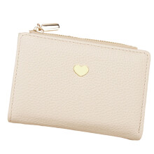 Wallets for Women Girls Card Holder Ladies Bifold-apricot