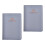 Stylish PU Leather Passports Organizer Embossed-Gray 1