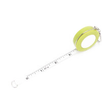 Mini Soft Tape Measure Green Keychain Ruler for Craft & Sewing Enthusiasts