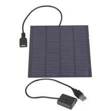 Solar Charger Solution, Portable Monocrystalline Silicon Mini Solar Panel With High Efficiency Output For Outdoor Activities
