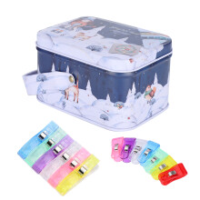 40pcs Mini Color Fabric Clips 3.7x1.8cm Sewing Quilting Fixers