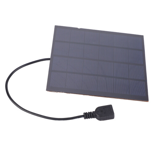 Solar Charger Solution, Portable Monocrystalline Silicon Mini Solar Panel With High Efficiency Output For Outdoor Activities 1