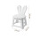Lightweight Folding Cartoon White Step Stool with Handle for Children M 6