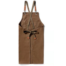 Thick Canvas Waterproof Apron for Gardening & Work 68x75cm Light Tan