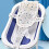 Newborn Bath Support with Adjustable Straps and Spine Protection Net 6