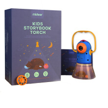 Magische sprookjeslamp, lichtprojector voor klassieke sprookjes, nachtlampje, interactief verhalen vertellen, stimuleert de fantasie van kinderen,