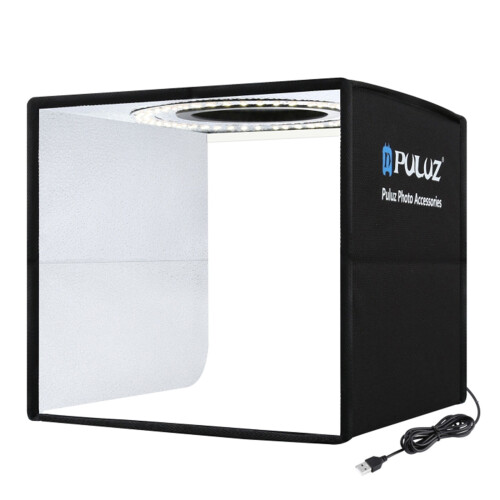 Mini Photography Studio, High CRI Light Box with Multi-Angle Shooting Functionality, Portable and Quickly Foldable for Product Photography