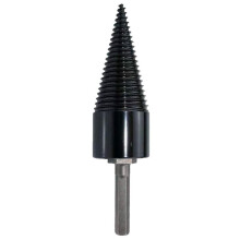Heavy Duty Log Splitter for Power Drills, Firewood Drill Bit with Impact-Resistant Carbon Steel Construction, Efficient Screw Cone Design Auger Bit,