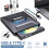 Πολυλειτουργική εξωτερική μονάδα CD/DVD, φορητή και λεπτή με USB 3.0 για Windows, Mac OS, Linux, 1