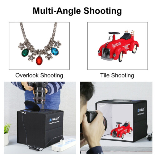 Mini Photography Studio, High CRI Light Box with Multi-Angle Shooting Functionality, Portable and Quickly Foldable for Product Photography 2