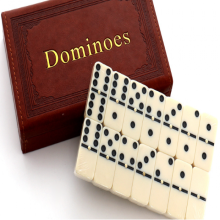 Premium Domino Set, Timeless Fun For All Ages, Classic Numbers Table Game With Resistant Playing Design, Suitable For Boys And Girls, Party Favors, 1
