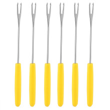 Service à fondue au design élégant, ustensiles à fondue ergonomiques pour faire fondre le fromage et cuisiner, fourchettes à fromage