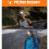 Super Bright LED Rechargeable Headlamp, Motion Sensor Control, Adjustable Angle for Custom Lighting, Ultra-light and Comfortable, Wide Beam for 5