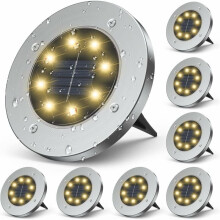 Illuminazione per esterni: libera il potenziale del tuo spazio esterno con luci solari da terra facili da installare e resistenti.