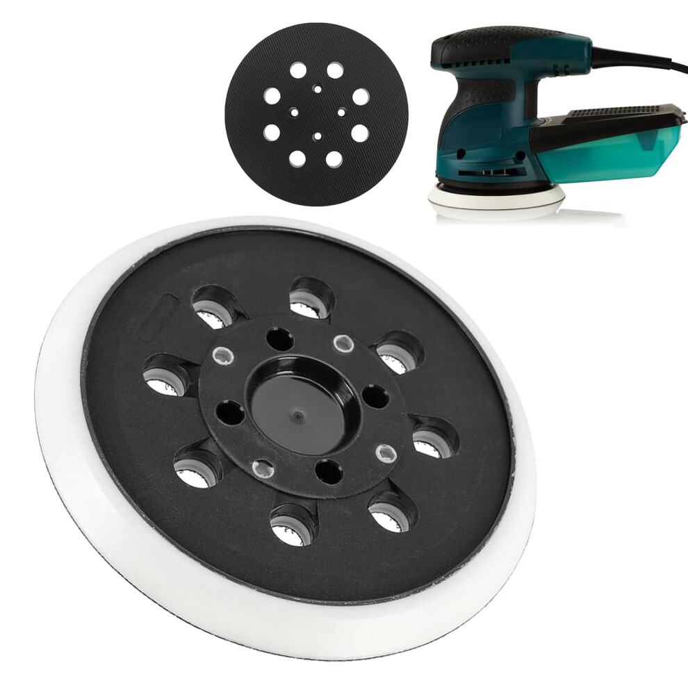 Engineered Hook & Loop Sanding Pad, Vibration Reduction For Precise Sanding, 125Mm Hook-And-Loop Design For Easy Abrasive Paper Fit-image-OPC-PPN8SVG-NEW
