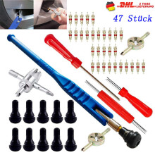 Slotted-Head Valve Caps, Tubeless Tire Valves Kit, Single Head Valve Core Remover For Enhanced Seal, Designed For Durability And Precision (Ozone