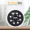 Engineered Hook & Loop Sanding Pad, Vibration Reduction For Precise Sanding, 125Mm Hook-And-Loop Design For Easy Abrasive Paper Fit 2