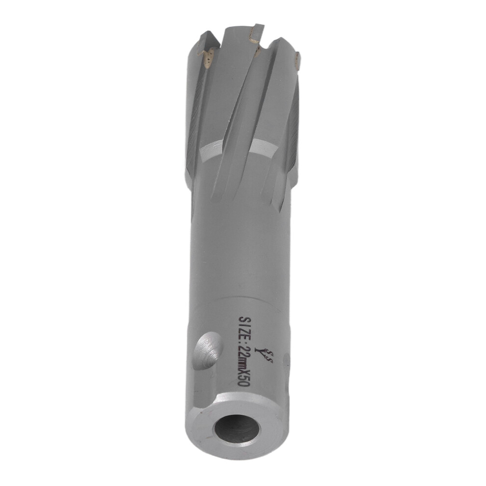 22Mm Metal Drill Bit Carbide Annular Cutter 50Mm Hole Depth Precision 8761372555896