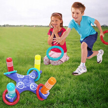 Gioco di lancio dell'anello gonfiabile eco-sostenibile per feste in piscina e bambini