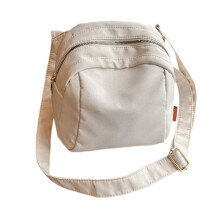 Sac à bandoulière pratique résistant à l'usure plusieurs-Blanc