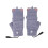USB-heizbare fingerlose Handschuhe blau Einheitsgröße 12