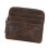 Retro Themed Solid Leather Change Holder With-Coffee color 1