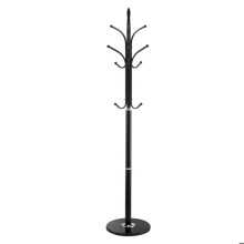 Staande kapstok - DUOKU - GH-6206s - Marmeren basis - 6 haken - Koolstofstaal