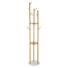 Kledingstandaard op Voet - DUOKU - GH-620 - 9 Haken - Basis in Kwarts - Metaal