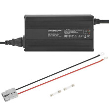 Cargador de batería LiFePO4 12 V - DUOKU - UY360-HF1220 - 20 A - 14,6 V CC - Conector Anderson