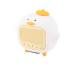 Orologio sveglia digitale a paperella per bambini con luci soffuse e 5 suoni di allarme