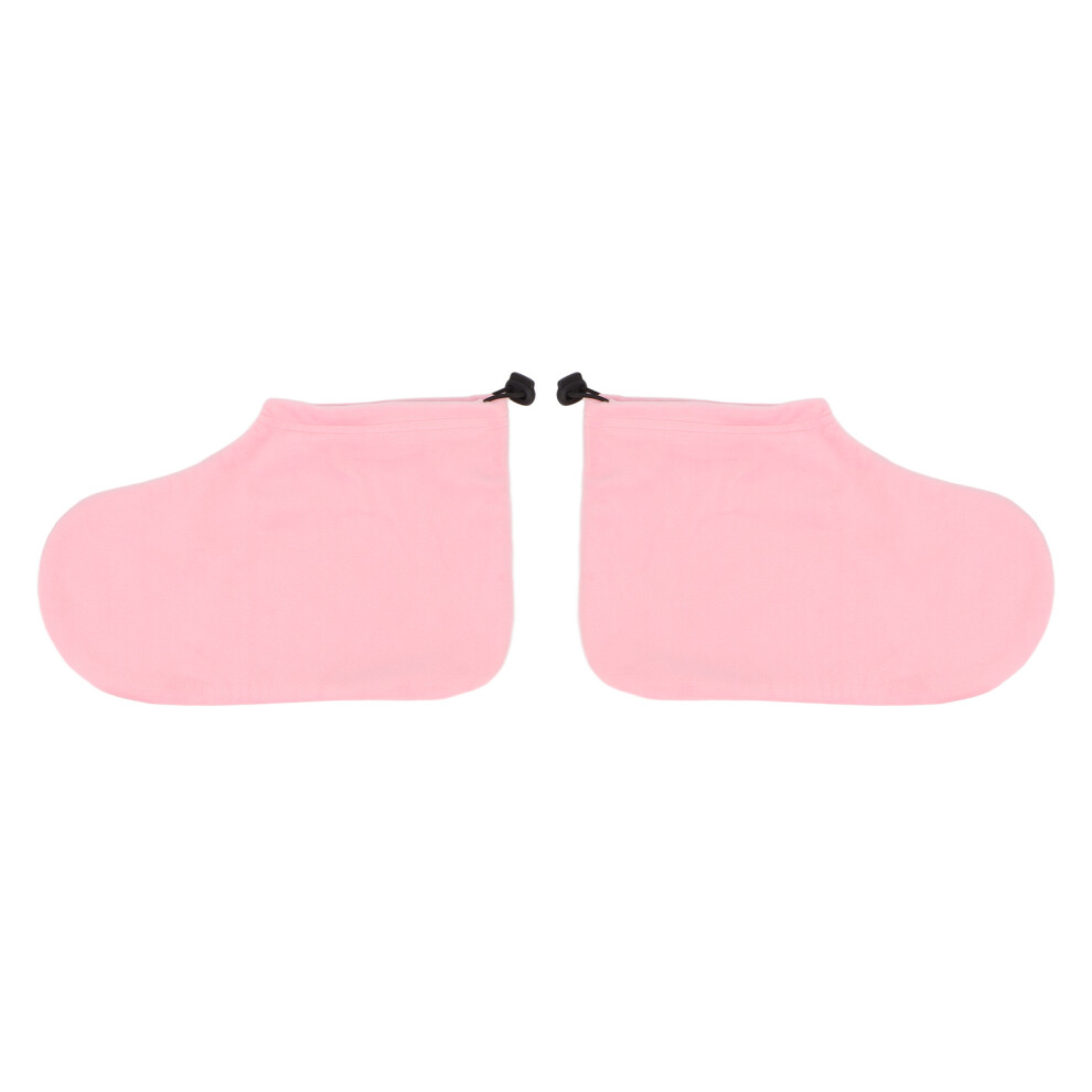 Women Paraffin Wax Booties Home Beauty Spa Soft Hot Wax Foot Thermal Treatment