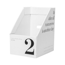 Veelzijdige verticale dossierhouder, praktische papierorganizer met multifunctionele eigenschappen, waterdicht en slank opbergvak