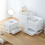 Plastic Storage Drawers for Desk, Space-Saving & Functional Organizer with Stackable and Expandable Configuration, Durable & WearResistant Material 5