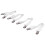Ρυθμιζόμενη ελαστική βάση, λαβή για σεντόνια, υποστρώματα, συμβατότητα πολλαπλών 5