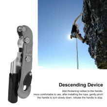 Klettern Abseilgerät Ascender und Abseilen