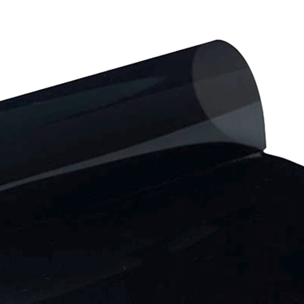Car Sun Shade Window Film Translucent Uv Protection 50Cmx2m Black 8751372568002