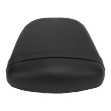 Motorcycle Pillion Rear Seat Pad for Suzuki K6 Synthetic Leather Black