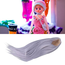 1/3 Ball-Jointed-Doll Perücke mit Mittelscheitel 21-24cm Blau