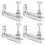 Silver 3/4-4/4 Violin Cello Replacement String Fine Tuners 4Pcs 10