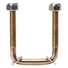 U Bolt Replacement Set for EZGO TXT Golf Cart 72618 G01 Steel Alloy