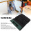 Multifunctional Oxford Canvas Green Tool Roll Bag Waterproof Durable 10