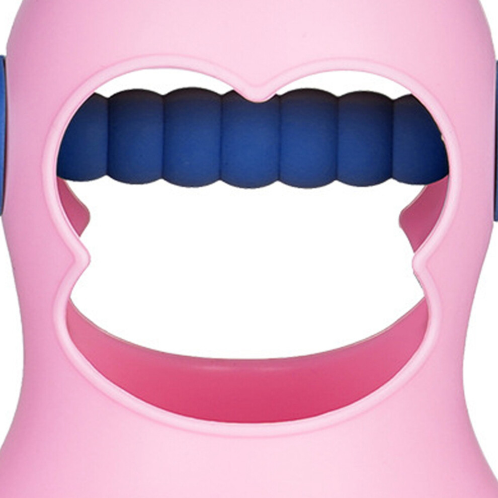 Baby Silicone Teether Safe Anti-Drop Soothing Pacifier Pink