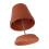 Red Ceramic Tea Light Oven Radiator for Winter DIY Heating 8
