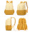 Sacs à dos de voyage simples, sac à dos décontracté, sac à-Vert 5