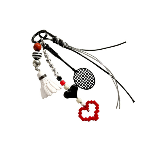 Porte-clés en métal à la mode, accessoire de sac, pendentif de