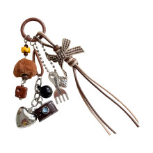 Porte-clés d'appareil photo multifonctionnel, pendentif de sac à