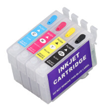 Ensemble de 4 cartouches d'encre : Noir, Cyan, Magenta, Jaune T1381 T1332 T1333 T1334