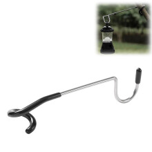 Portable Outdoor Light Hangers For Lanterns, Multi-purpose Hanging Clips, Durable Bending-resistant Steel With Non-slip Rubber, Camping Lantern Hooks